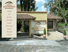 Tablet Screenshot of hotelaguabendita.com